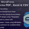 WordPress Gravity Forms PDF, Excel & CSV 1.5.0